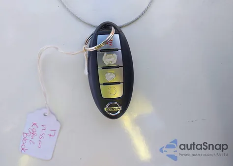 2017 Nissan Rogue Sv z USA, uszkodzony, nr VIN 5N1AT2MV1HC806836